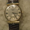 Longines Vintage 14K Gold & Diamond Deco Wrist Watch, Fancy Lugs