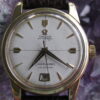 Omega Seamaster Calendar Vintage Gold-On-Steel Automatic Wrist Watch w/Date