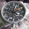 Fortis Flieger GMT Chronograph Chronometer Stainless Steel Automatic Wrist Watch