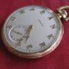 Hamilton 922 12s 23j 14K Solid Yellow Gold Pocket Watch, Original Box & Paper