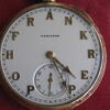 Hamilton 922 12s 23j 14K Solid Yellow Gold Pocket Watch, Original Box & Paper