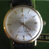 Vintage LeCoultre Master Mariner Solid 14k Gold Automatic Wrist Watch w/Box