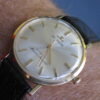 Vintage LeCoultre Master Mariner Solid 14k Gold Automatic Wrist Watch w/Box