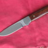 Don Lozier Custom Handmade Drop Point Hunting Knife w/Sheath