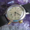 Vintage Abercrombie & Fitch Shipmate Stainless Steel Manual Wind Wrist Watch