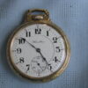 Hamilton 992 21j 16s Railroad Pocket Watch, YGF Model 8 Bar-Over-Crown Case