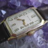 Vintage Waltham 10k Rolled Gold Plate Manual Wind Art Deco Wrist Watch