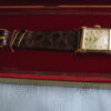 Longines Vintage Solid 14K Yellow Gold 17j Manual Wind Wrist Watch, NMIB