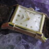 Longines Vintage Solid 14K Yellow Gold 17j Manual Wind Wrist Watch, NMIB