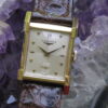Longines Vintage Solid 14K Yellow Gold 17j Manual Wind Wrist Watch, NMIB