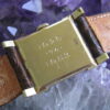 Longines Vintage Solid 14K Yellow Gold 17j Manual Wind Wrist Watch, NMIB