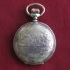 Waltham 18s 17j Sterling Silver Hunting Case Pocket Watch