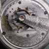 Waltham 18s 17j Sterling Silver Hunting Case Pocket Watch