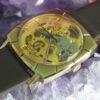 Vintage Royce Swiss Gold Plated Skeleton Wrist Watch