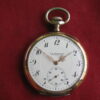 Invar Vintage Swiss 16s 15j .800 Silver Private Label Pocket Watch