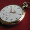 Invar Vintage Swiss 16s 15j .800 Silver Private Label Pocket Watch