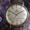 Omega 550 Seamaster Vintage Gold-on-Steel Automatic Wrist Watch