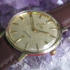 Omega 550 Seamaster Vintage Gold-on-Steel Automatic Wrist Watch