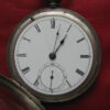 Antique Home Watch Co (by Waltham) 18s 7j Coin Silver Key Wind Pocket Watch