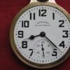 Waltham Vanguard 16s 23j Railroad Pocket Watch, 10K YGF Case, Canadian Dial