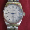 Vintage Rolex Tudor Prince Oysterdate 72000 Stainless Wrist Watch, Linen Dial