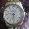 Vintage Rolex Tudor Prince Oysterdate 72000 Stainless Wrist Watch, Linen Dial