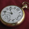 Elgin 18s 23j Veritas Open-Faced Gold FIlled Railroad Pocket Watch Elgin 18s 23j Veritas Open-Faced Gold FIlled Railroad Pocket Watch