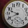 Elgin 18s 23j Veritas Open-Faced Gold FIlled Railroad Pocket Watch Elgin 18s 23j Veritas Open-Faced Gold FIlled Railroad Pocket Watch