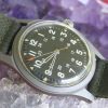 Belforte US Military Issue Manual Wind Wrist Watch GGW113, Vietnam War Era 1973