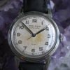 Vintage Movado Automatic Sport Military Style Stainless Steel Wrist Watch