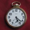 Elgin 16s 21j BW Raymond Railroad Pocket Watch, Gold Filled RR Case