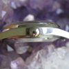 Vintage Wyler Dynaquartz Railroad Approved Stainless Steel Day/Date Wrist Watch