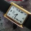 Moviga Chronotech Vintage Manual Wind Deco Style Wrist Watch, Vermeil Case Moviga Chronotech Vintage Manual Wind Deco Style Wrist Watch, Vermeil Case